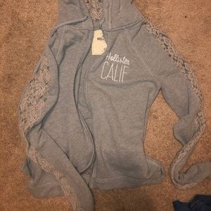 Hollester xs grey jacket